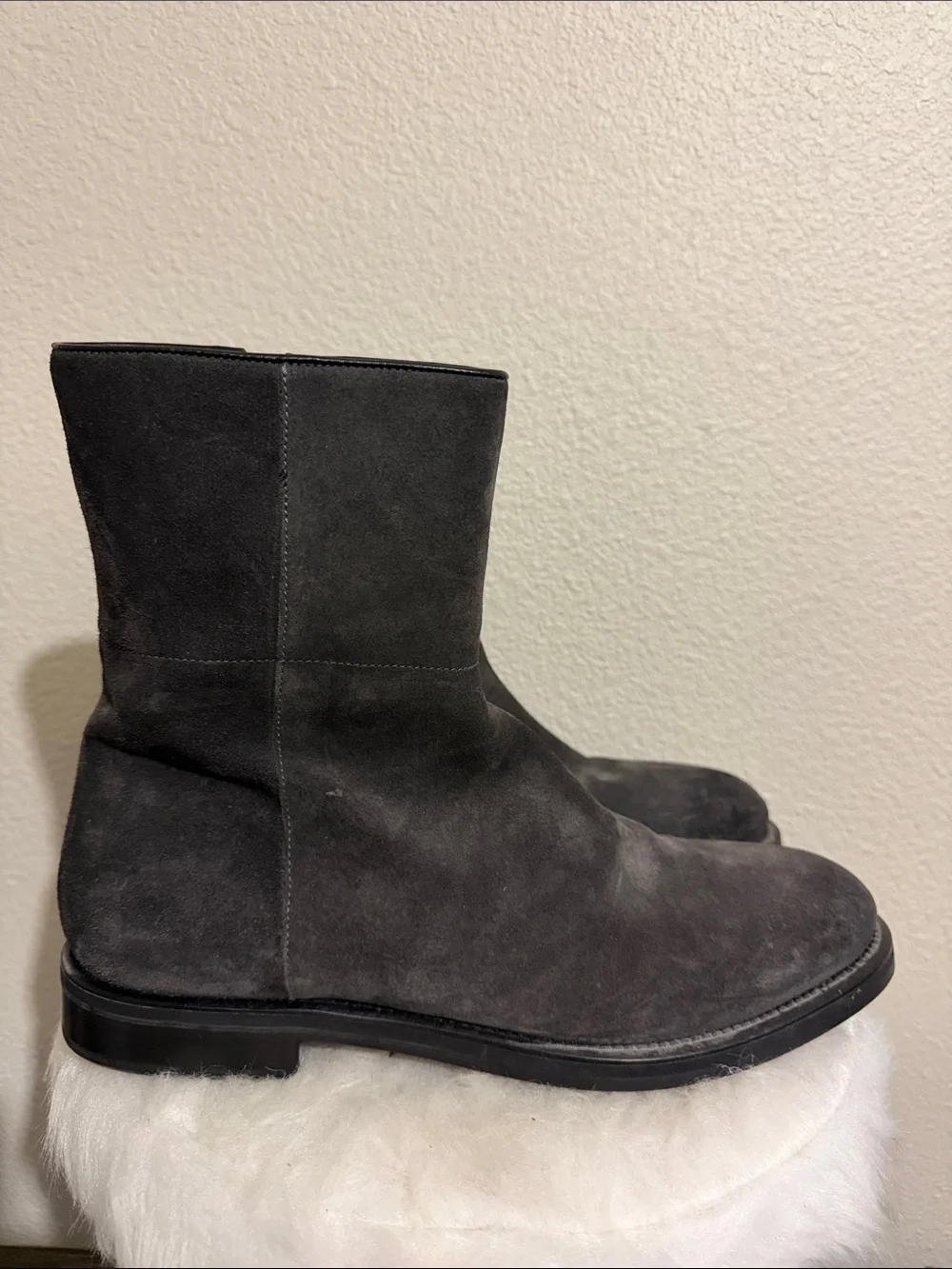 Vince sleek suede